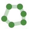 icon of hexagon