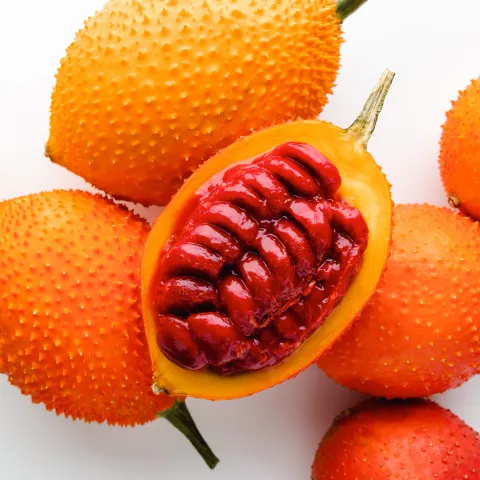 橘色飽滿的木鱉果