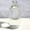 A glass bottle with water