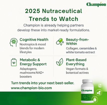 2025 nutraceutical trends