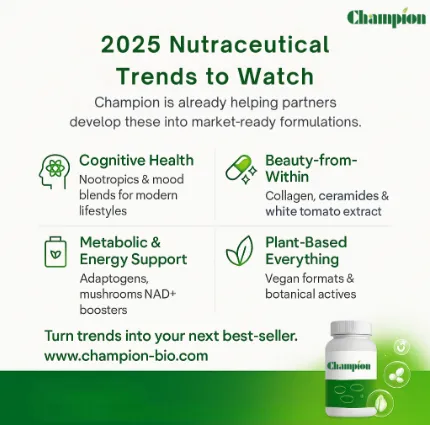 2025 nutraceutical trends