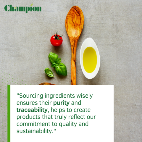 Why Ingredient Sourcing Matters: Ensuring Purity & Traceability
