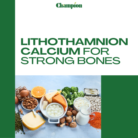Lithothamnion Calcium: A Plant-Based Powerhouse for Bone Health