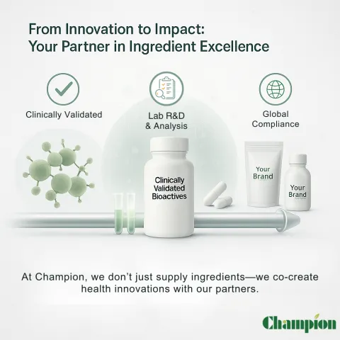 Champion: Your Trusted Global Partner in Functional Ingredients