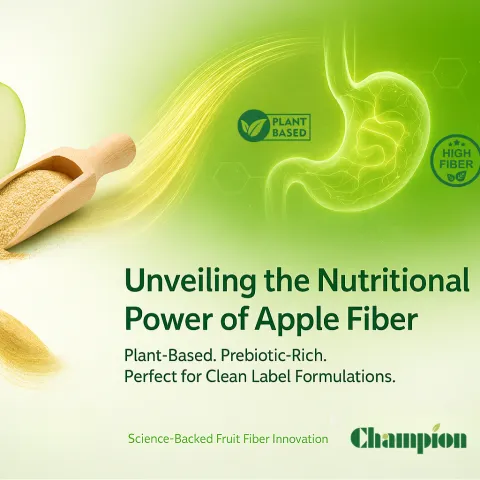 Apple Fiber: A Clean-Label Functional Ingredient for Digestive Wellness and Nutritional Balance