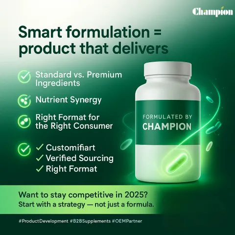 Formulation Strategy 101: How to Build a Competitive Supplement in 2025