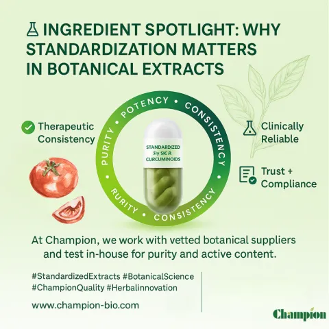 Ingredient Spotlight: Why Standardization Matters in Botanical Extracts