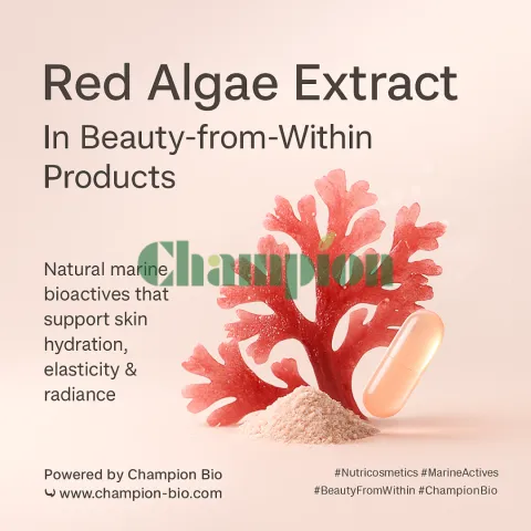 Red Algae Extract and Its Role in Beauty-from-Within Products