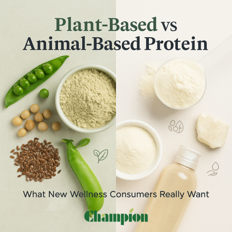 Plant-Based vs Animal-Based Protein: What’s Best for New Wellness Consumers?