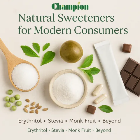 Natural Sweeteners for Modern Consumers: Erythritol, Stevia, and Beyond