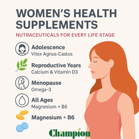 Women’s Health: Nutraceuticals for Every Life Stage
