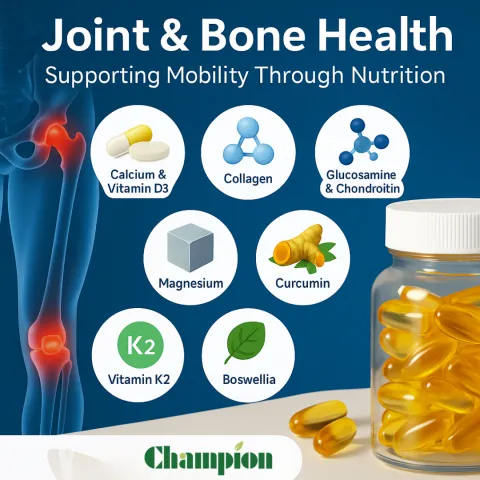 Joint and Bone Health: Supporting Mobility Through Nutrition