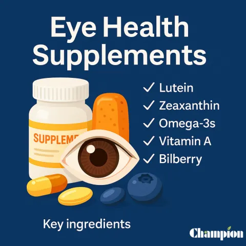Eye Health: Nutraceuticals for Vision Support