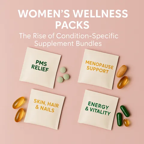 Women’s Wellness Packs: The Rise of Condition-Specific Supplement Bundles