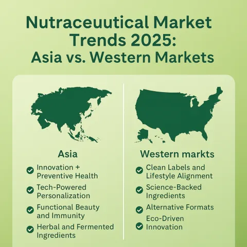 Global Nutraceutical Market Trends 2025: Asia and Western Markets Compared