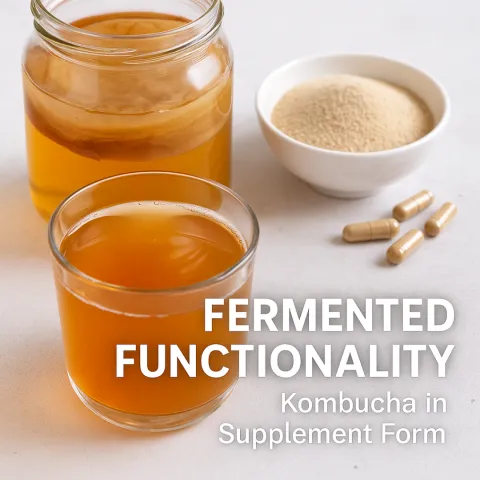 Fermented Functionality: Why Kombucha Is More Than Just a Trend in Nutraceuticals