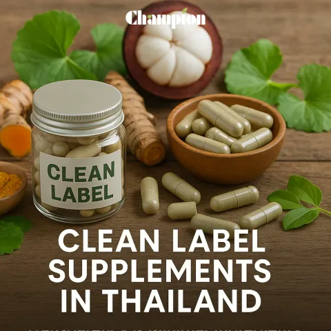 The Rise of Clean Label Supplements in Thailand: What OEM Buyers Must Know