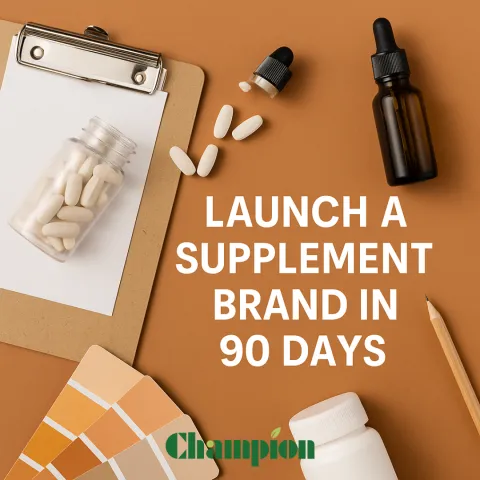 From Idea to Shelf: How Champion Bio Helps You Launch in 90 Days