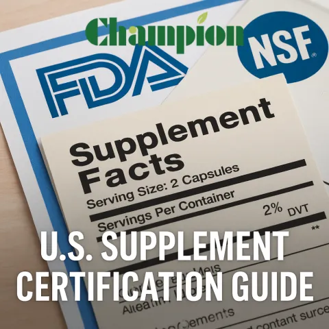The US Supplement Market in 2025: Certification and Entry Guide