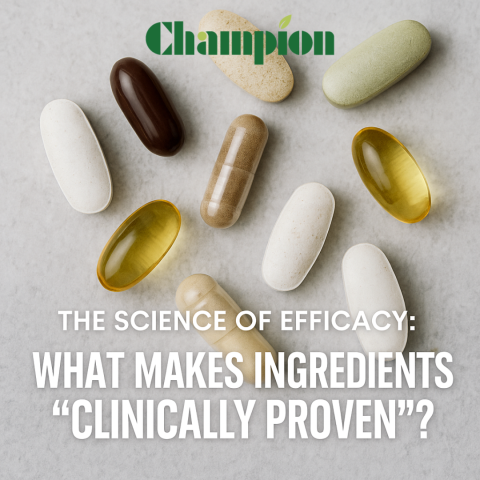 The Science of Efficacy: What Makes Ingredients “Clinically Proven”?