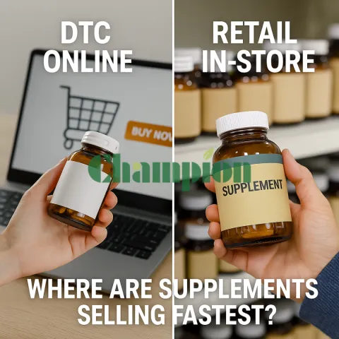 Direct-to-Consumer vs. Retail: Where Are Supplements Selling Fastest?