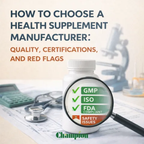 Why Your Health Supplement Manufacturer Is Your Biggest Risk (and Opportunity)