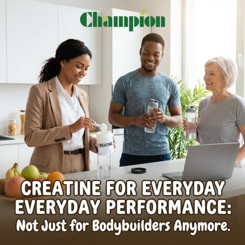 Creatine for Everyday Performance: Not Just for Bodybuilders Anymore