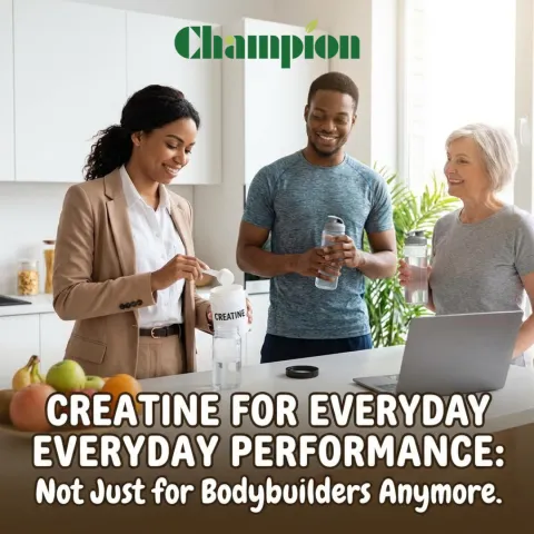Creatine for Everyday Performance: Not Just for Bodybuilders Anymore