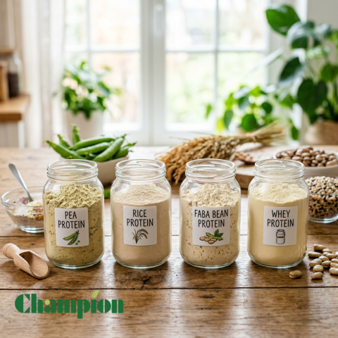 Plant Protein 2.0: How Pea, Rice, and Faba Bean Are Catching Up to Whey