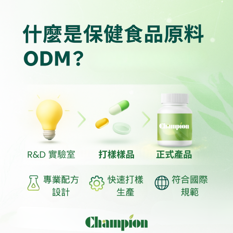 什麼是保健食品原料ODM？打造專屬配方的第一步